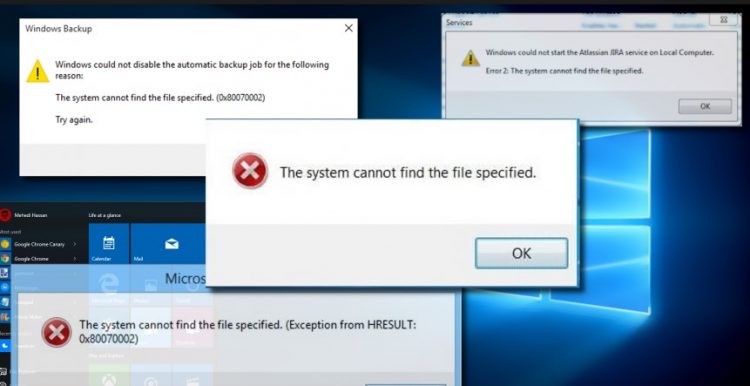 Файл не обнаружен the system cannot find the file specified 1c