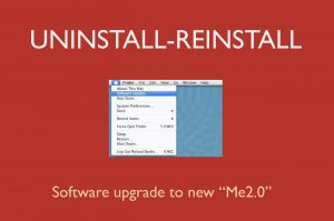 Uninstall and Reinstall to fix dll error