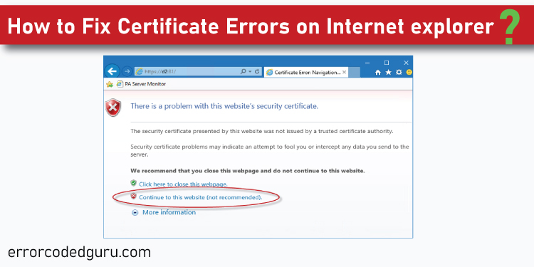 How-to-Fix-Certificate-Errors-on-Internet-explorer