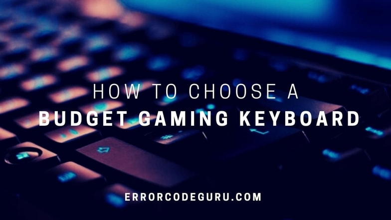 Budget Gaming Keyboard- Mechanical