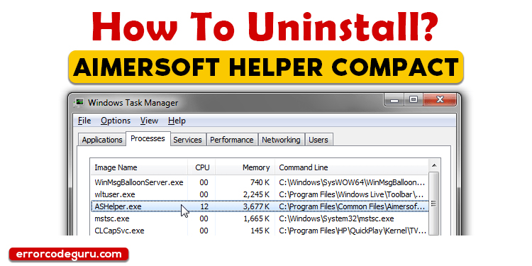 How to Uninstall Aimersoft Helper Compact